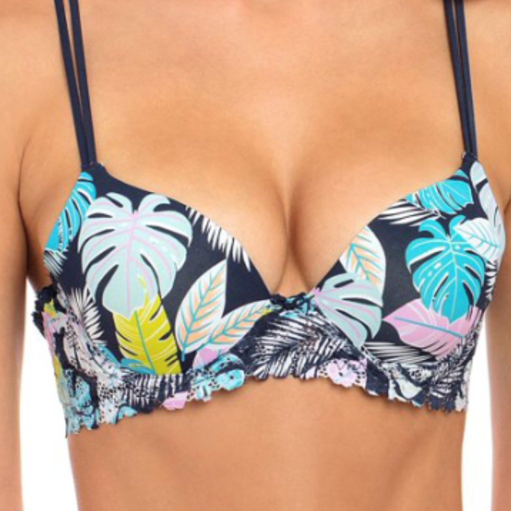 Bra T-Shirt New Womens Size 34dd Cup 89% Nylon 11% Spandex No Boundaries
